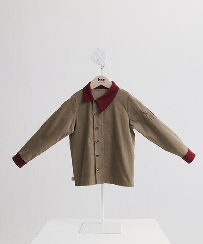 Luxuryコレクション - アシンメトリックランバーシャツ
