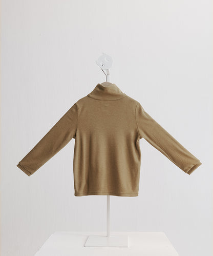 ハイネックプルオーバーTシャツ