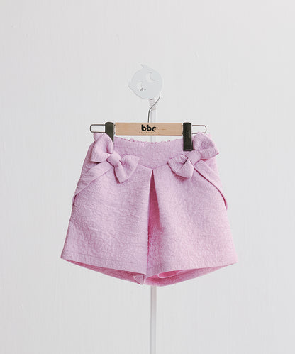 Luxuryコレクション -スウィートサイドリボンショートパンツ
