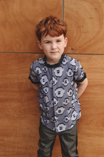 Luxuryコレクション: トレンドジェントルマンバックルネックシャツ