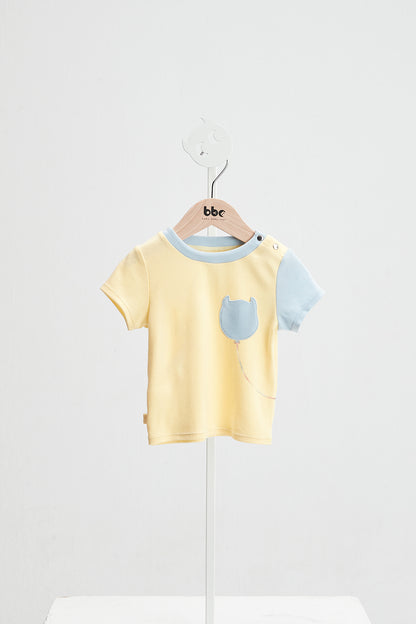 Main コレクション: bbcキャラクター 風船刺繍ラウンドネックTシャツ
