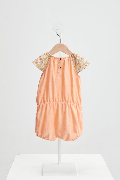 Main コレクション: Floral フローラル切替えロンパース