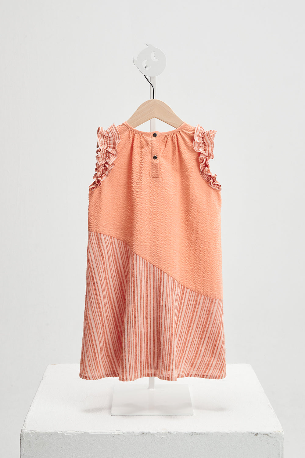 Luxuryコレクション: Classic - 個性派アシンメトリック切替えノースリーブワンピース