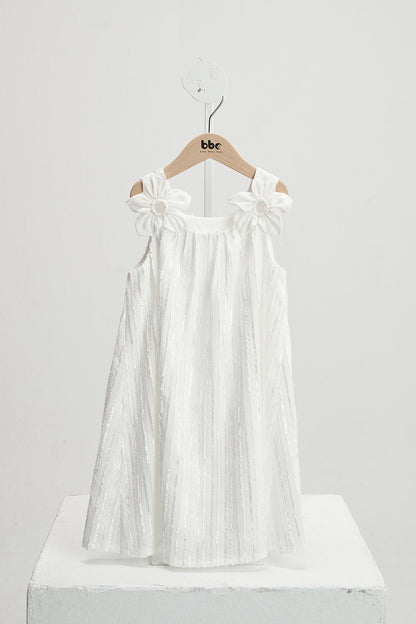 Luxury コレクション:　Floral - フェアリー花びらストラップキャミワンピース