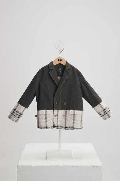 Luxuryコレクション: bbc トレンドジェントルマンダブルボタンスーツジャケット
