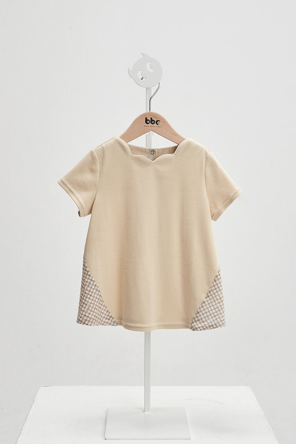 Main コレクション: Vichy - ヴィシー 花びらカラー切替えブラウス