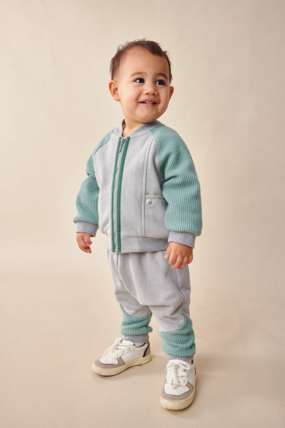 Luxuryコレクション：Baby Boyベースボールジャケット