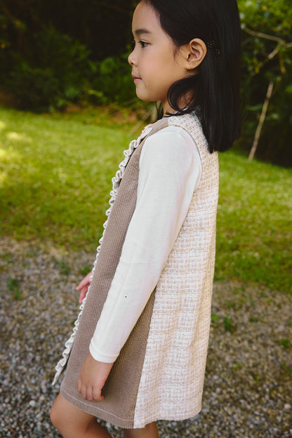 Luxuryコレクション：Frosted Knit ノースリーブワンピース