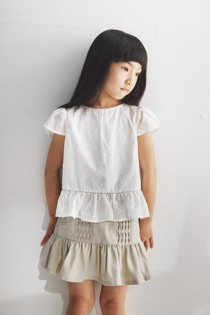 【予約商品】Luxury コレクション：Lumi ペタルスリーブトップス