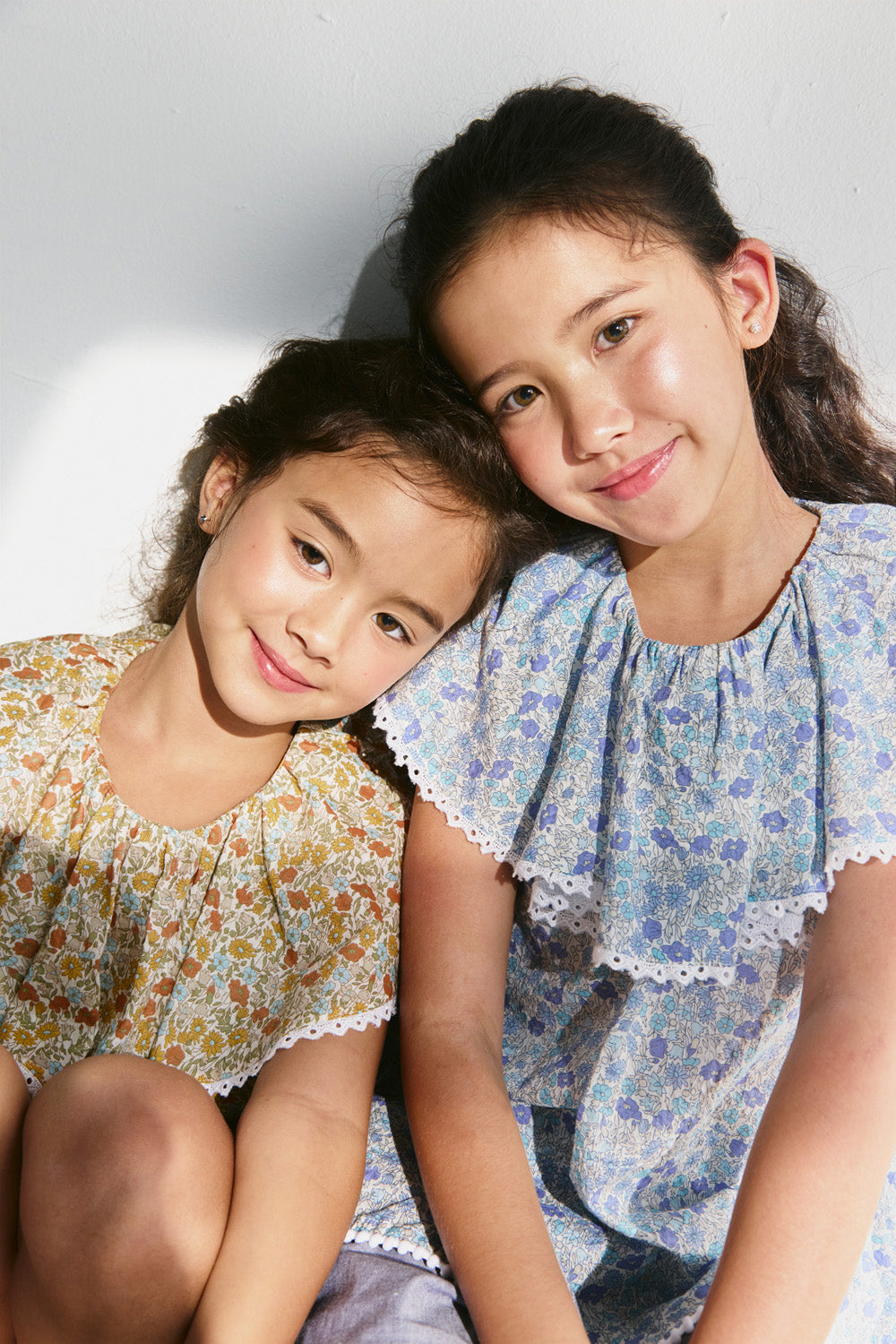 【予約商品】Luxury コレクション：Warm Garden フラワープリントサーキュラートップス