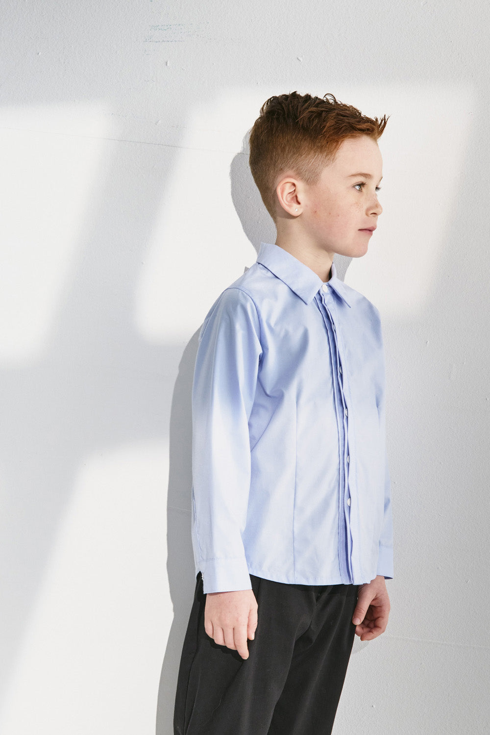 【予約商品】Luxury コレクション：Gentle Scholar プリーツ長袖シャツ