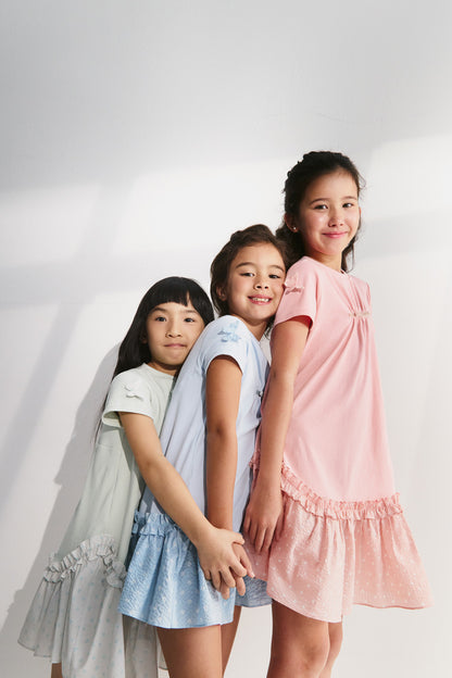 【予約商品】Main コレクション：Nuage バタフライパフスリーブワンピース