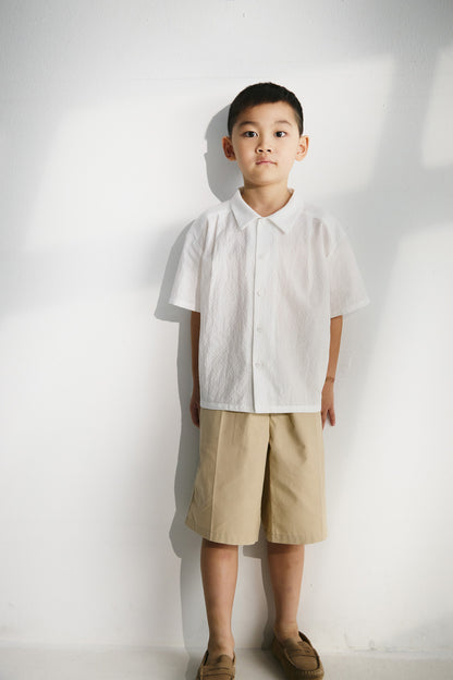 【予約商品】Luxury コレクション：Prep Style 半袖シャツ
