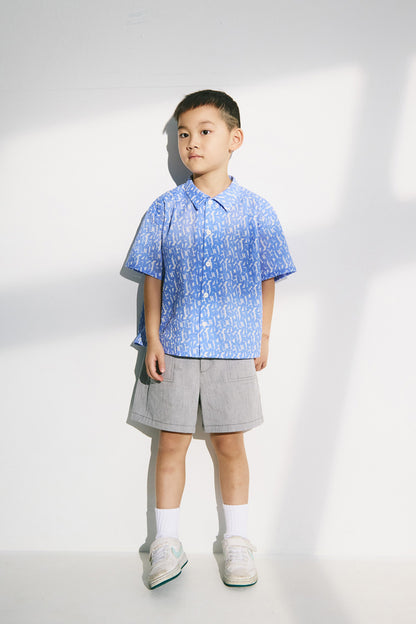 【予約商品】Luxury コレクション：Prep Style 半袖シャツ