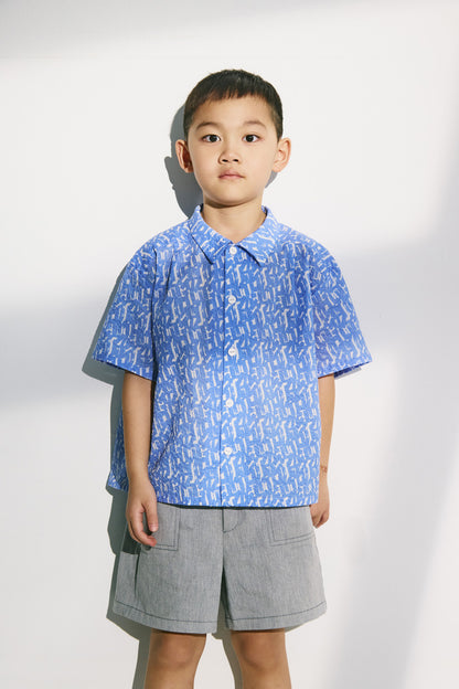 【予約商品】Luxury コレクション：Prep Style 半袖シャツ
