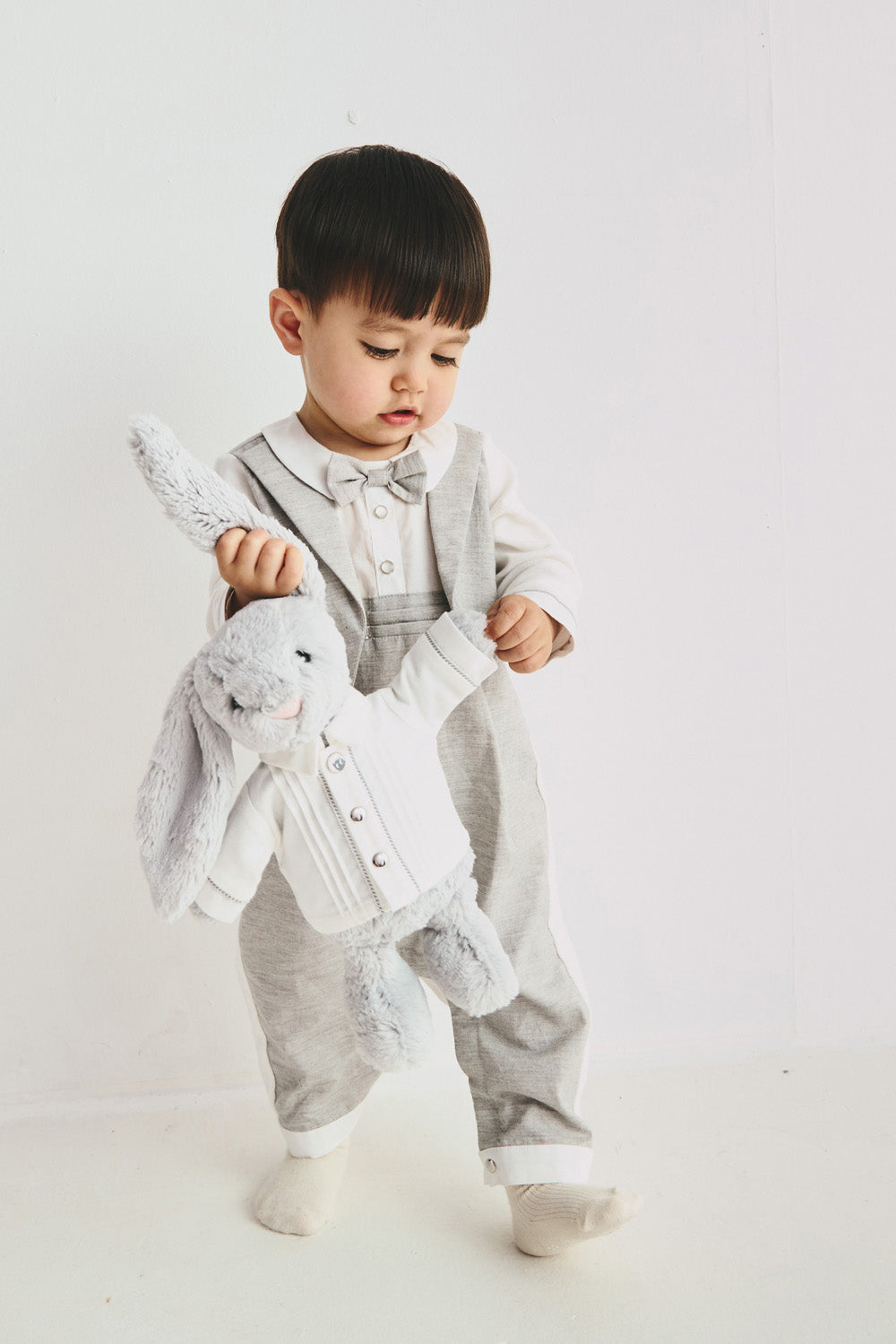 【予約商品】Main コレクション：Young Duke ジェントルマン風ロンパース