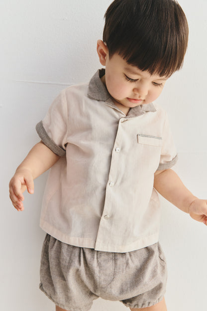 【予約商品】Main コレクション：Beau Jour テーラードカラーボーイズセットアップ