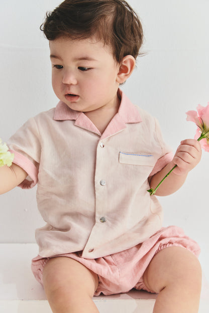 【予約商品】Main コレクション：Beau Jour テーラードカラーボーイズセットアップ