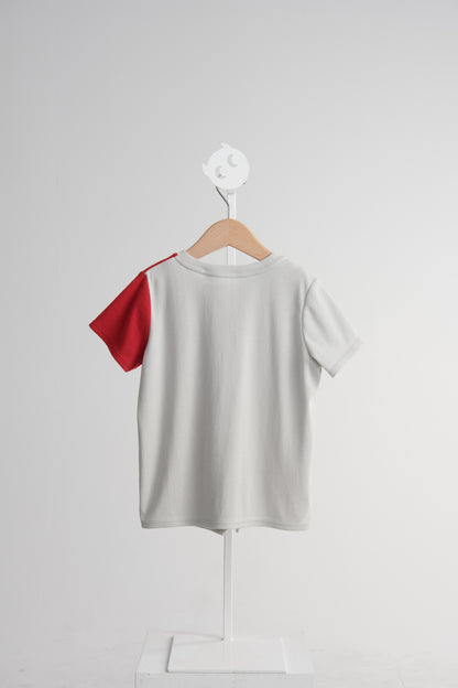 稲妻パッチワークTシャツ