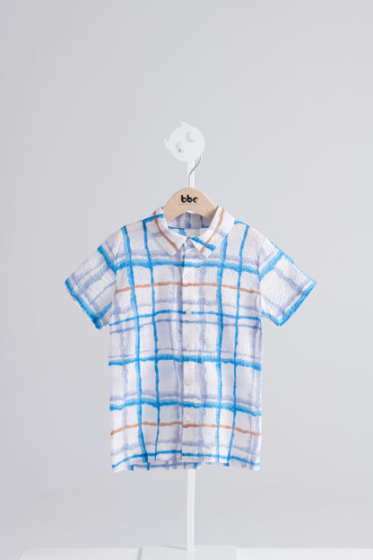 Luxuryコレクション - 水彩リップルシャツ