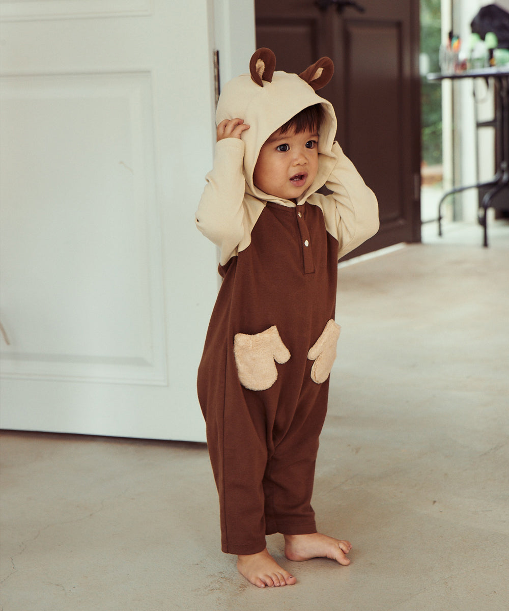 Baby Bearふかふかロンパース