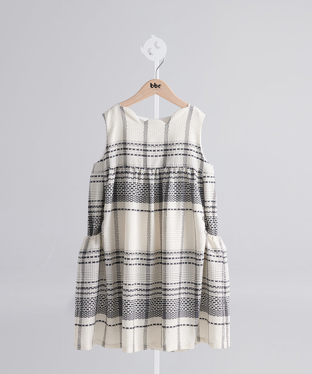 Luxuryコレクション - Monet gardenスカラップネックワンピース