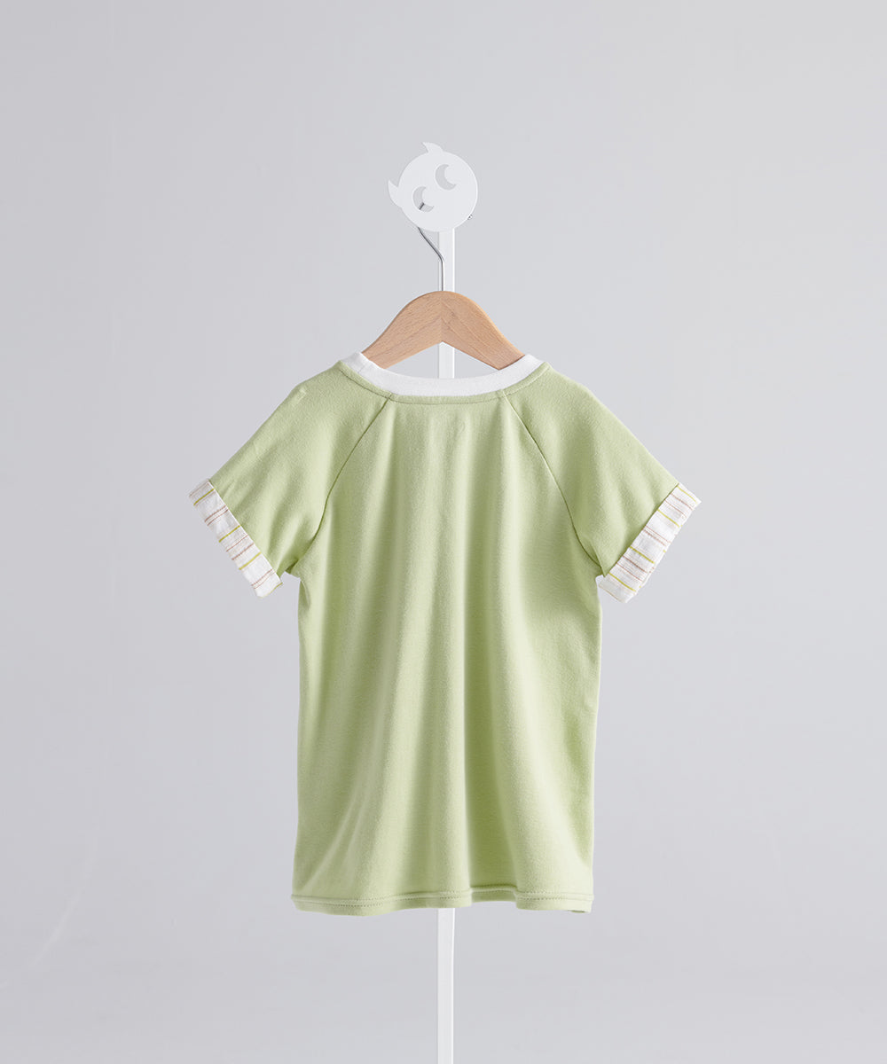 サマーデイズフラッシュ・パッチワークTシャツ