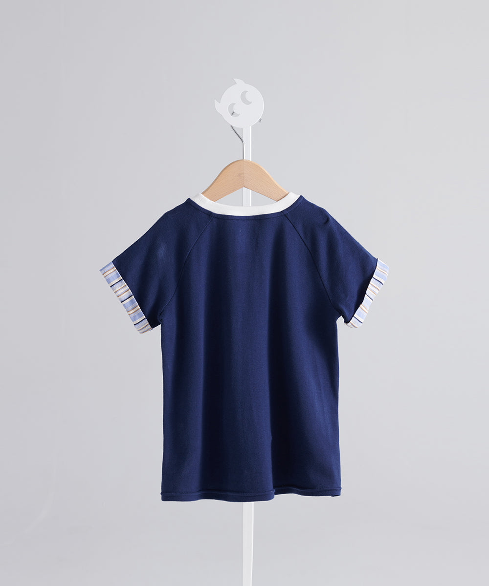 サマーデイズフラッシュ・パッチワークTシャツ