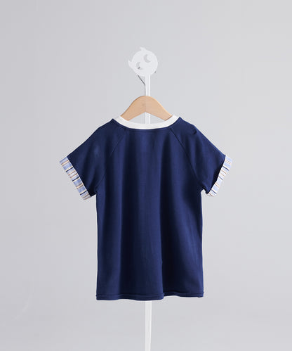 サマーデイズフラッシュ・パッチワークTシャツ