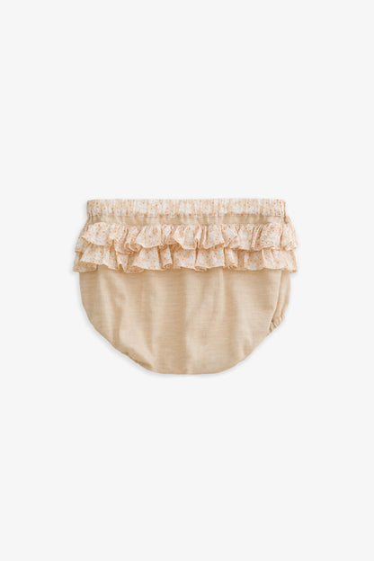 【予約商品】Luxuryコレクション：Doux Garden 花柄多層フリルブルマ