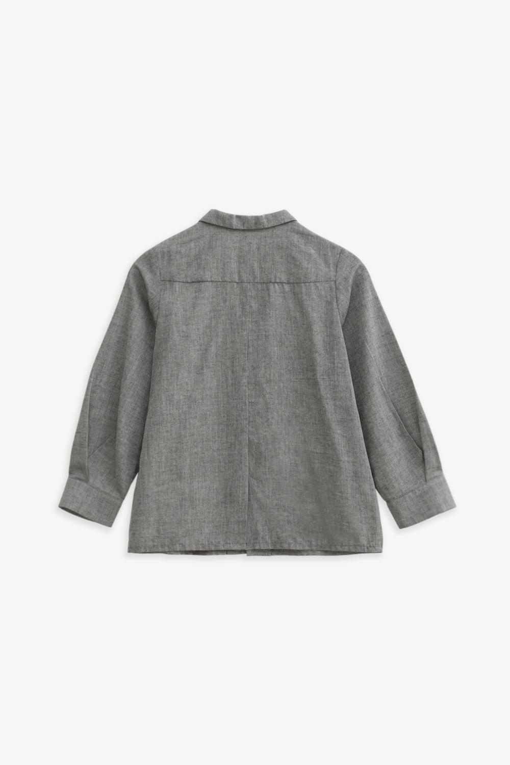 【予約商品】Luxury コレクション：Edmund 流線デザイン長袖シャツ
