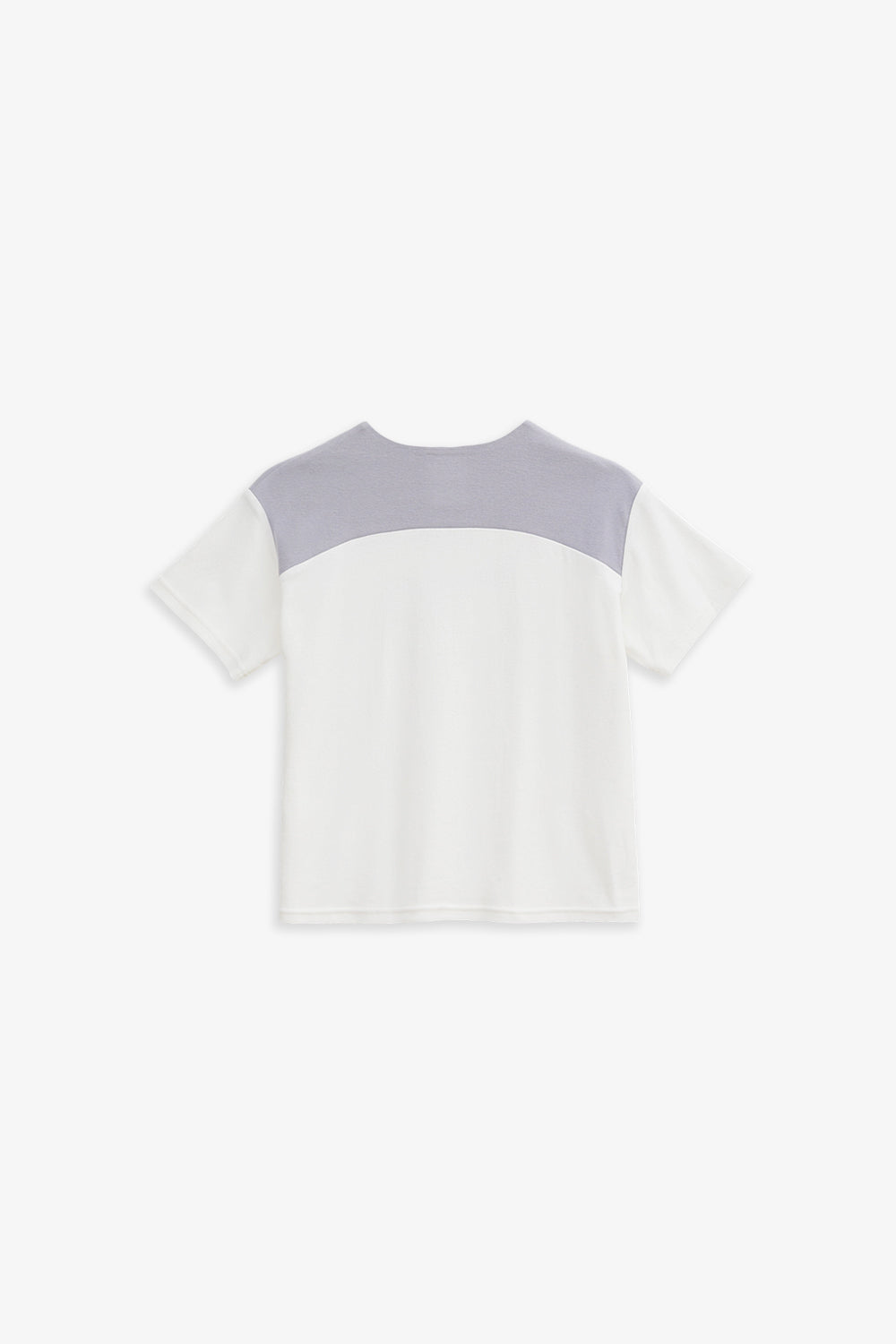 【予約商品】Main コレクション Modern ロゴ刺繍切替デザインTシャツ