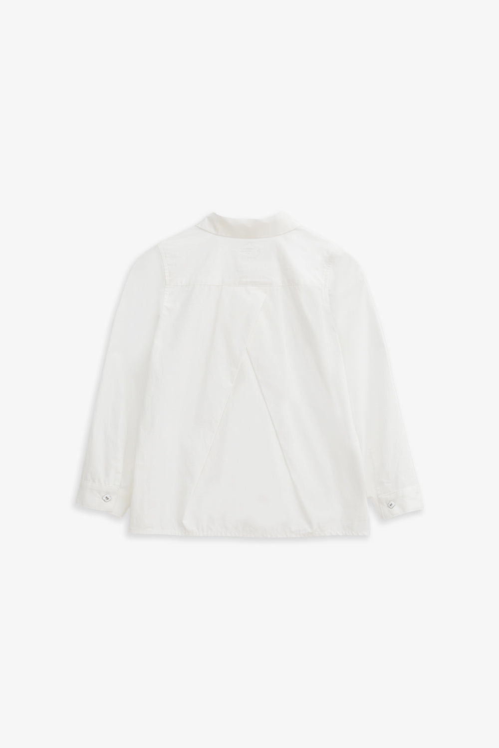 【予約商品】Main コレクション：Heirloom Pintuck ピンタックホワイト長袖シャツ