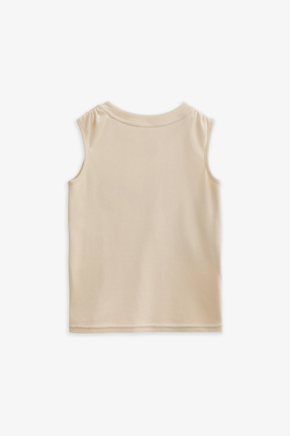 【予約商品】Luxury コレクション：Mini Fleur ツイストノースリーブトップス