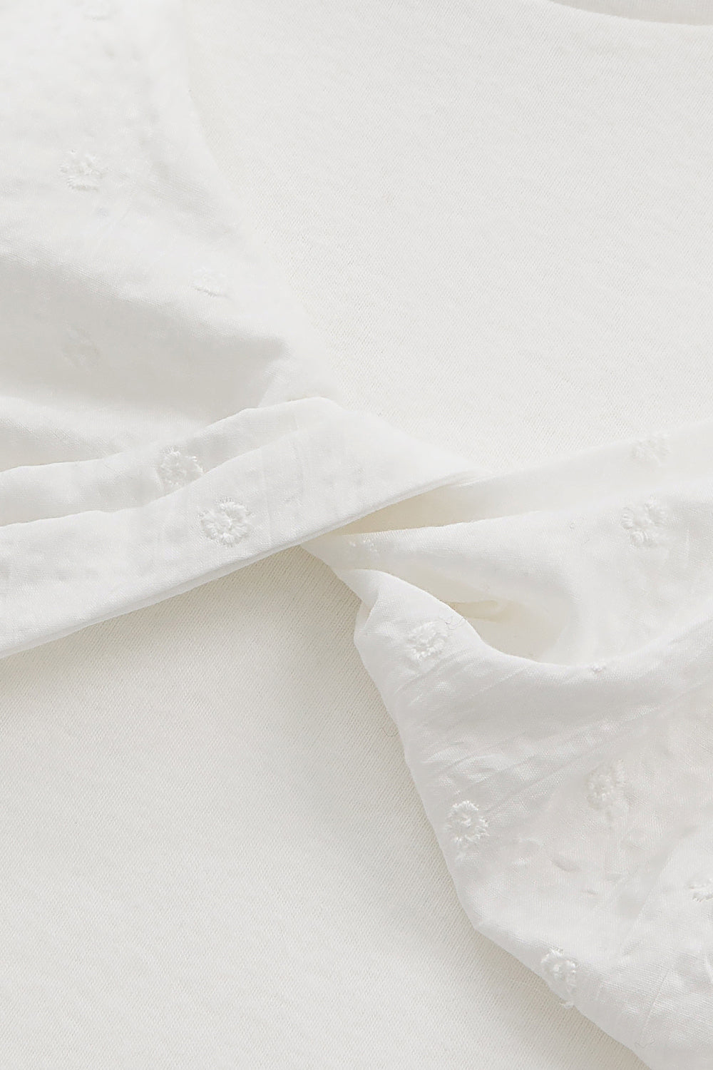 【予約商品】Luxury コレクション：Mini Fleur ツイストノースリーブトップス