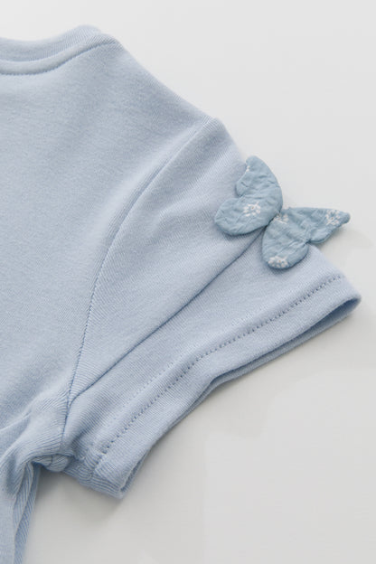 【予約商品】Main コレクション：Nuage バタフライパフスリーブワンピース
