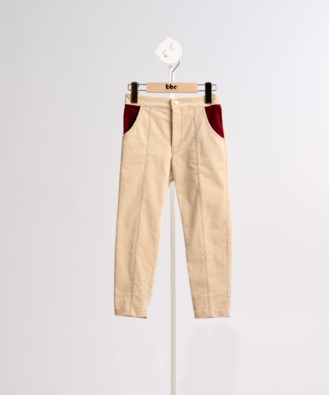 Luxuryコレクション -バイカラーポケットコーデュロイロングパンツ