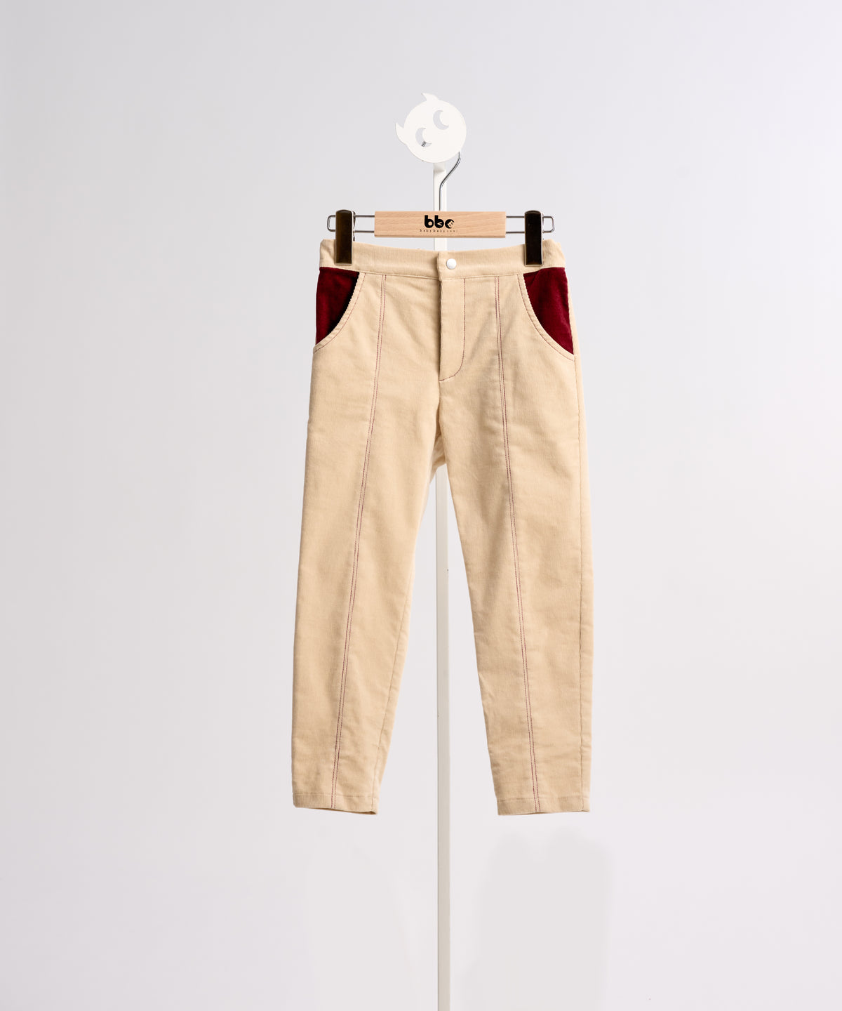 Luxuryコレクション -バイカラーポケットコーデュロイロングパンツ