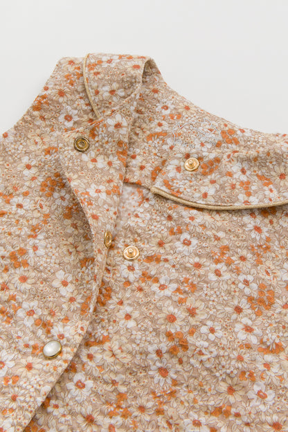 【予約商品】Luxury コレクション：Flora 花柄ノースリーブトップス