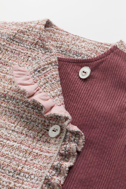 Luxuryコレクション：Frosted Knit ノースリーブワンピース