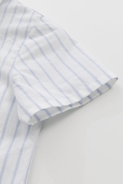 【予約商品】Main コレクション：Prep Stripe トライプシャツ
