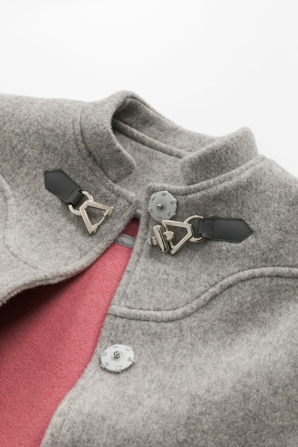 【予約商品】Luxuryコレクション：Jolieリボン襟ウールケープコート