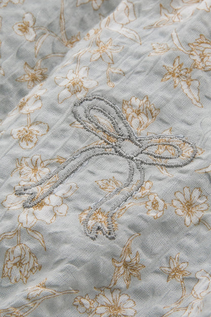 【予約商品】Luxuryコレクション：Doux Garden 花柄多層フリルブルマ