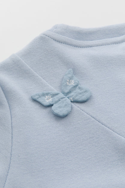 【予約商品】Main コレクション：Nuage バタフライパフスリーブワンピース