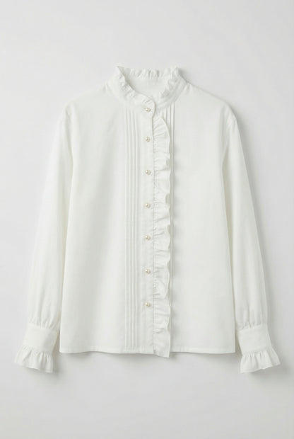 Maison Pintuck Shirt